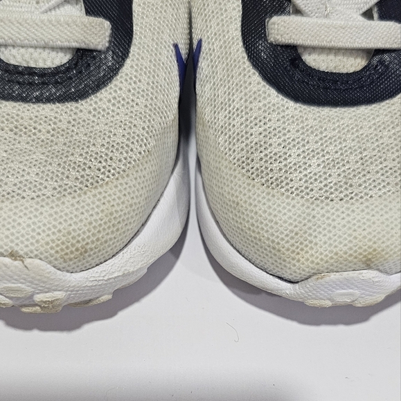 Nike Revolution 7 Boy Girl Baby Toddler Shoes Size 5 C Sneakers Blue Purple - Picture 4 of 10